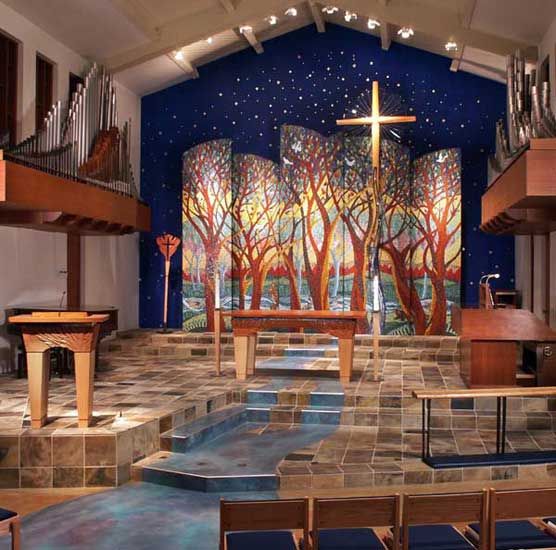 Christ Lutheran Sanctuary. Image courtesy Christ Lutheran Church.